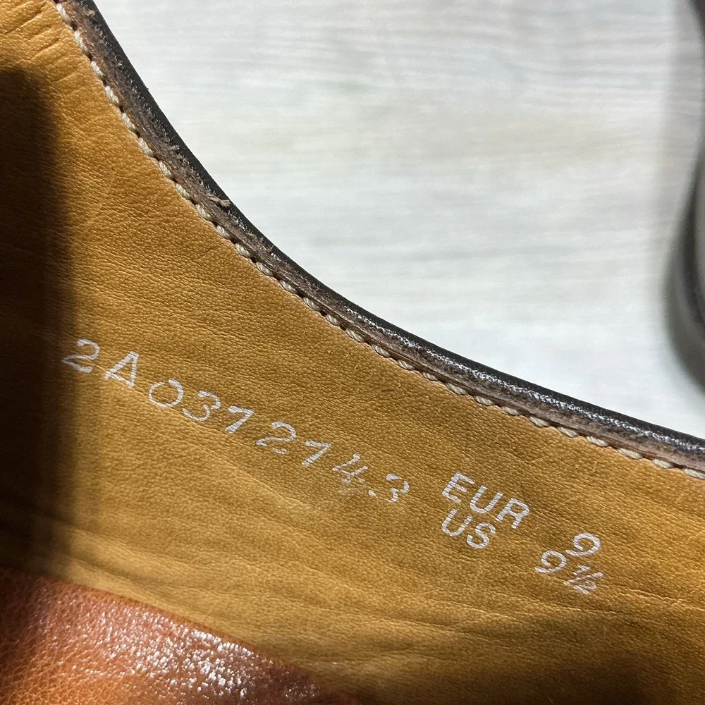 Mephisto Melchior Men's Size US 9.5 Goodyear Welt Brown Dress Shoes Lace Up
